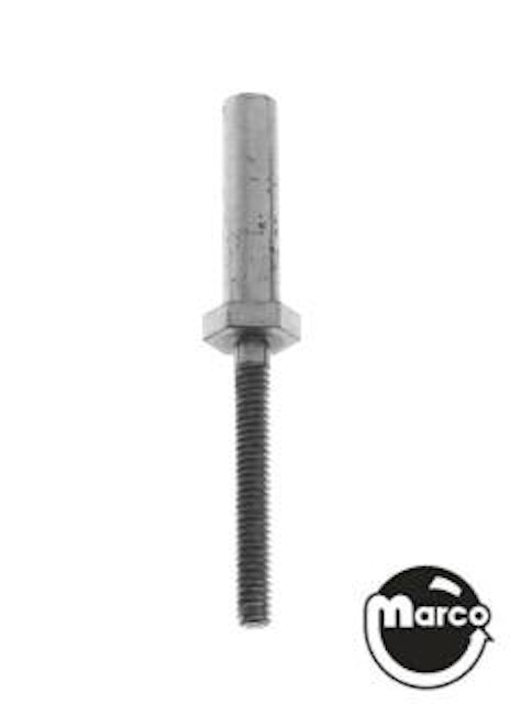 Bumper post 8-32 stud 2-3/8 inch hex base
