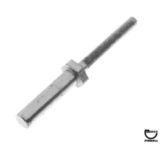 Bumper post 8-32 stud 2-3/8 inch hex base