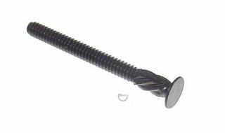 Machine screw spiral 6-32 x 1-1/2 inch black