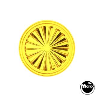 Insert - circle 1 inch yellow starburst PI-1RYS