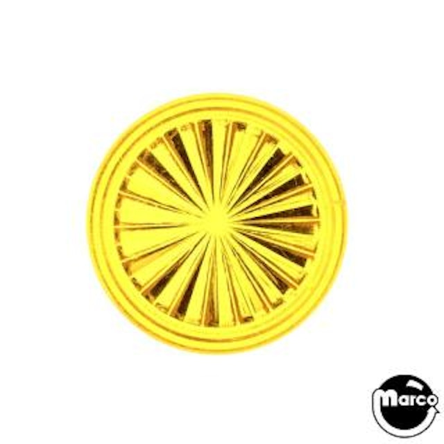Insert - circle 1 inch yellow starburst PI-1RYS