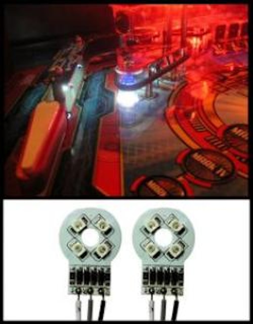 Star post LED kit - red