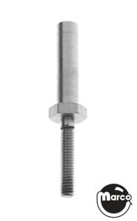 Bumper post 8-32 stud 1.125 7/8 x 1/2 inch hex base