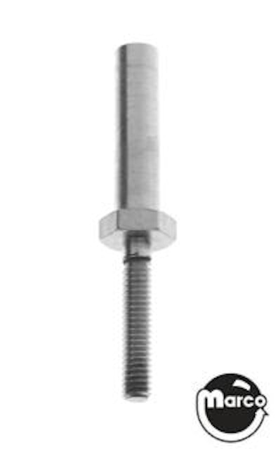 Bumper post 8-32 stud 1.125 7/8 x 1/2 inch hex base