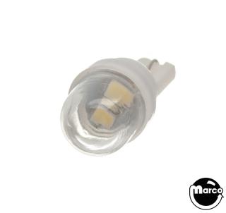 LED lamp #555 base 6.3v white dual chip
