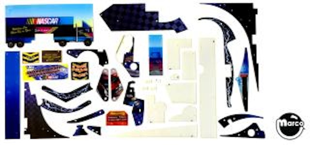 NASCAR (Stern) Plastic set