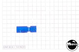 Post narrow 1-1/16 inch blue plastic