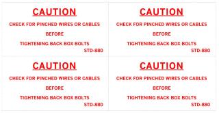 Check for Pinched Wires decal Williams (4)