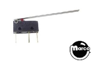 Subminiature switch & lever actuator