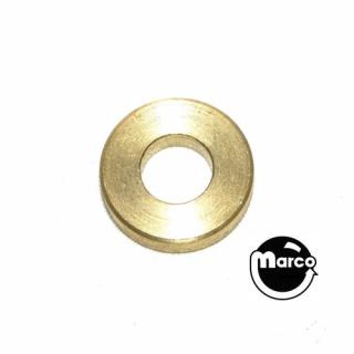 Washer .172 x .437 x .062 inch brass #6
