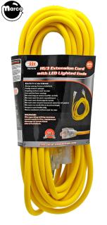 AC Power Cord - 25 ft extension with LED