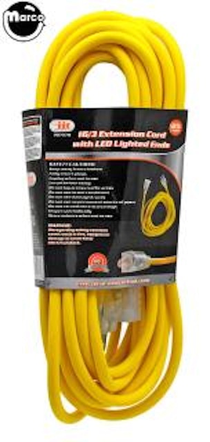 AC Power Cord - 25 ft extension with LED
