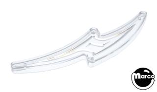 Insert - lightning curved large clear 5-1/16 inch