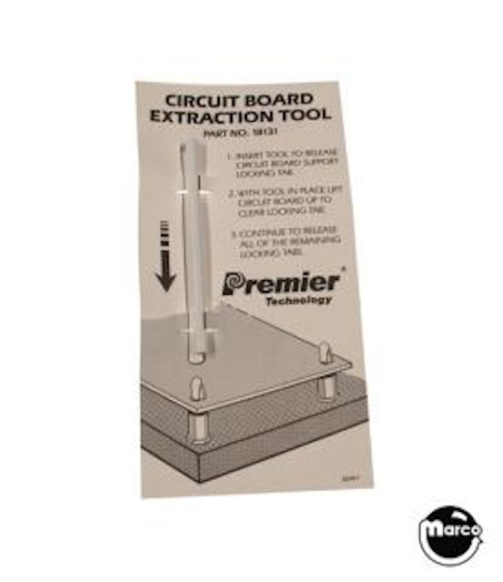 Circuit board removal tool Gottlieb