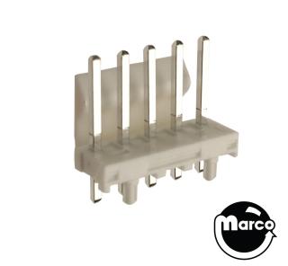 Circuit board header 5h str sq pin .156 lock 26-60-4050