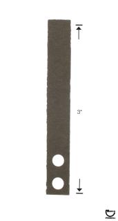 Insulator - fishpaper blade 3 inch