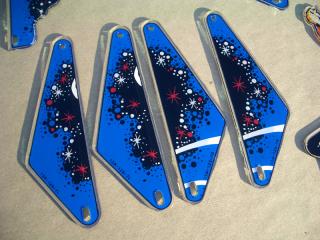 NINE BALL (Stern) Plastic set