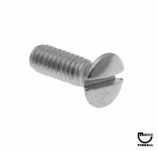 Machine Screw 8-32 x 1/2 oval slotted