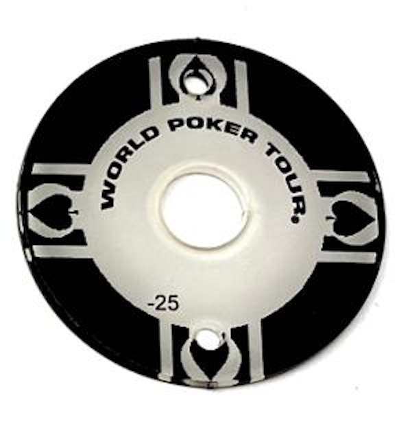 WORLD POKER TOUR (Stern) Plastic disc