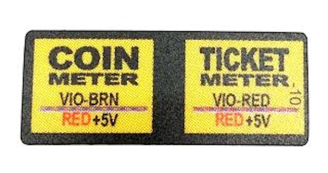 SIMPSONS KOOKY CARNIVAL (Stern) Decal Coin Meter