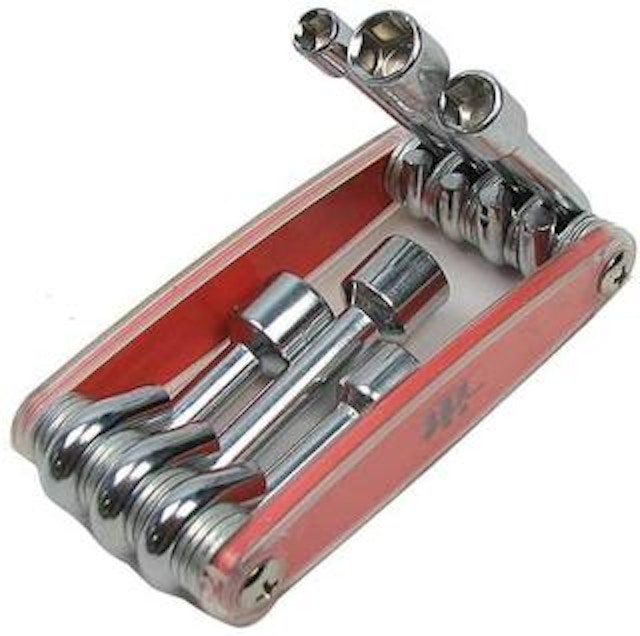 Nutdrivers 7 piece set SAE folding