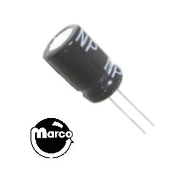 Capacitor 220uF 25V radial non-polarized
