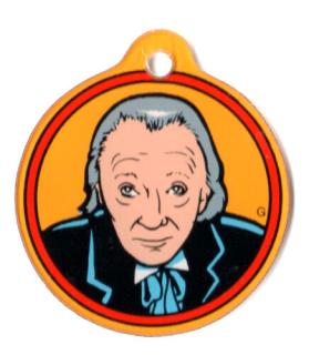 DR WHO (Bally) Key fob Hartnell