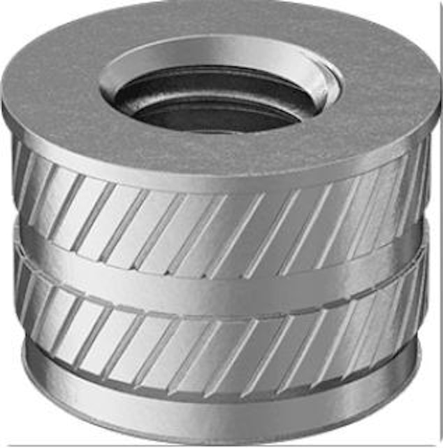 Nut metric insert thread M8 x 1.25mm taper ball shooter shaft