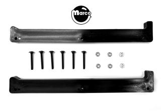 PinGlides™ slide & playfield support bracket set