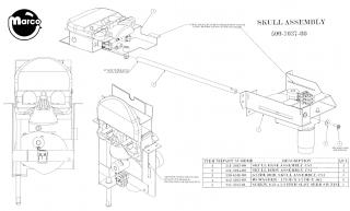 CSI (Stern) Skull assembly
