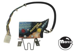 APOLLO 13 (Sega) Hurry Up / Blastoff sign assembly