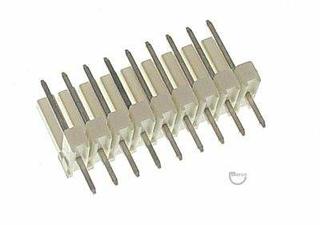 Connector 7 pin male .100 inch rail 22-23-2091