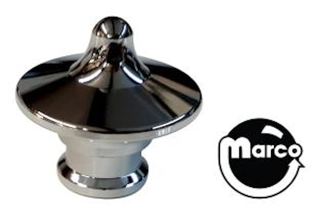Ball shooter knob point chrome
