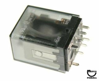 Relay - cube style 24v K10P-11D55-24