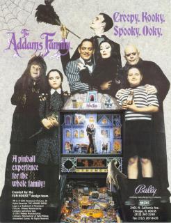 ADDAMS FAMILY (Bally) Flyer