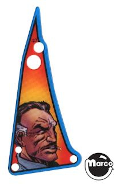 SPIDERMAN VAULT (Stern) Ramp cover left Jameson