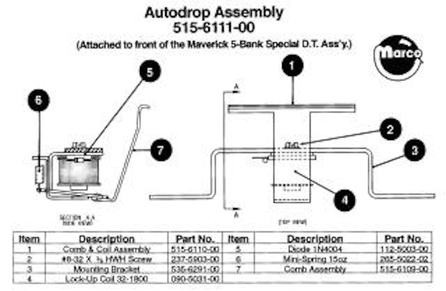 MAVERICK (Sega) Autodrop bracket