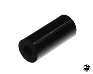 Spacer - black plastic .147 x .250 x .312 inch