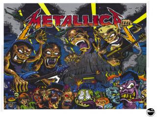 METALLICA PREM (Stern) Monsters Translite