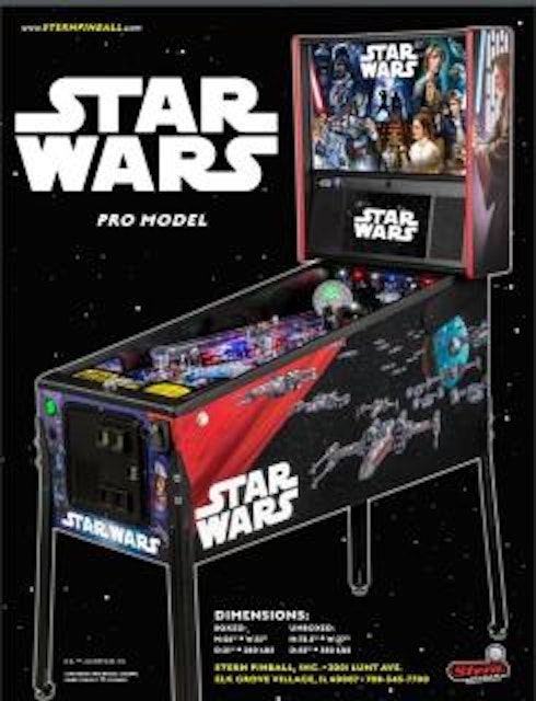 STAR WARS PRO (Stern) Flyer