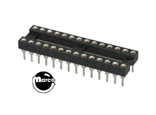IC Socket - 28 pins 0.300" wide 077-5208-00