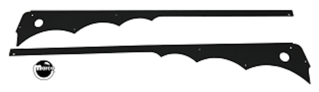 BATMAN 66 (Stern) Side rail set black