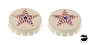 CHARLIES ANGELS (Gottlieb) Pop bumper cap set