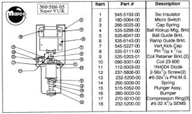 Super VUK assembly 500-5116-00