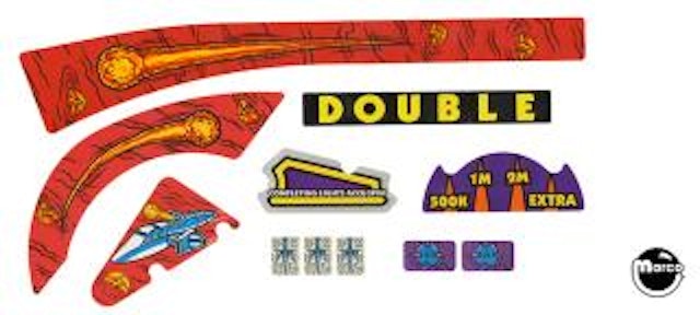 GLADIATORS (Gottlieb) Decal set