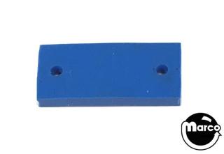 Damper pad blue 1-3/8 x 5/8 x 1/4 inch