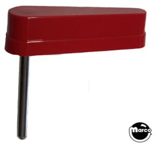 Flipper & shaft Bally 3 inch pre-1987 red