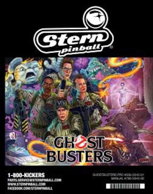 GHOSTBUSTERS PRO (Stern) Manual