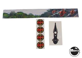RAVEN (Gottlieb) Plastic set use 24902-SET