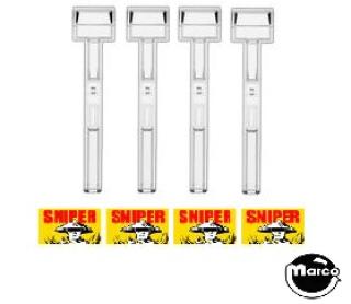 RAVEN (Gottlieb) Drop target set (4)
